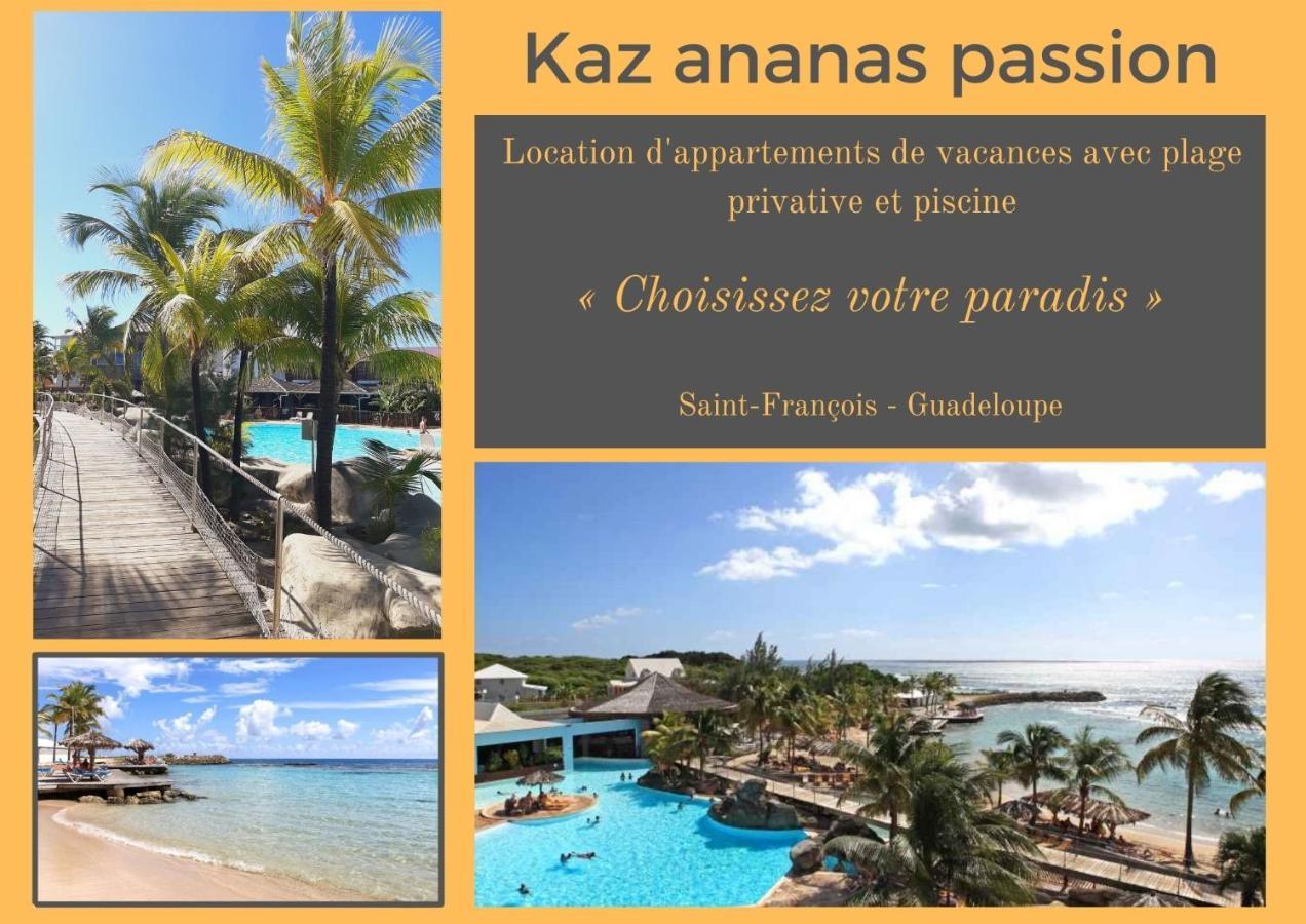 Studio Kaz Ananas Au Manganao 圣弗朗索瓦 外观 照片